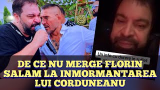 De ce NU ajunge Florin Salam la inmormantarea lui Costel Corduneanu "Am probleme cu politia"