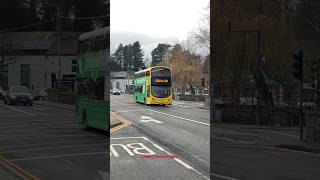 Dublin Bus Wright Gemini 3 SG350 Route L54 to Red Cow Luas at Lucan Village, Dublin 27/1/24