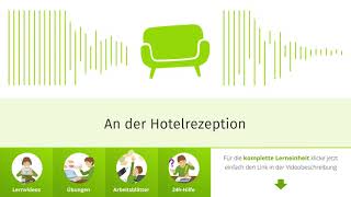 An der Hotelrezeption einfach erklärt | sofatutor