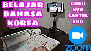 BELAJAR BAHASA KOREA GURU NYA CANTIK LHO - BY ZOOM