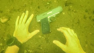 Uncovering the Unexpected: YouTubers Find a Gun Underwater - A Crucial Piece of Criminal Evidence!