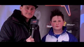 2016 Judd Premier Mx Cup Round Two - Archie Hicks 777 Interview - Preston Docks Motocross