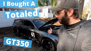 I Bought A Totaled Shelby GT350