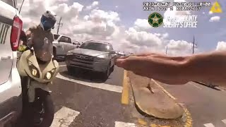 Deputy Hit By Fleeing Motorcyclist