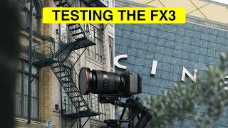 FX3 My First Impressions on Quality & Color // VLOG_03