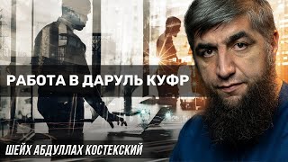 Работа в даруль куфр - шейх Абдуллах Костекский