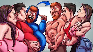 Insane Cartoon Body Transformations! (Mega Compilation)