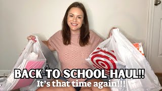 BACK TO SCHOOL HAUL pt 1 | Supplies, clothes, and more!!