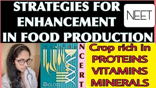 Strategies for enhancement in food production||Neet 2021||neet biology trick||MOET|Animal husbandary