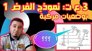 3 ع ت: نموذج رائع للفرض الأول في العلوم الطبيعية بوضعيات مركبة.