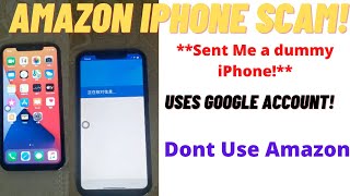 Amazon Scammed Me 😖😖| Amazon iphone Scam | Sent me Dummy iPhone 12 Pro!