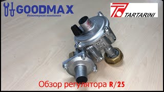 Обзор регулятора давления газа TARTARINI R/25