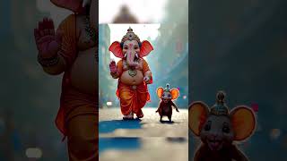 Ganpati Bappa Morya ❤️ #ganpati #ganpatiagman #ganpatibappa #ganpatidecoration #shortvideo #shorts