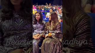 Aishwarya Rai in SIIMA Award🏆 at Dubai || Aaradhya's Cute Reaction in a Event #shorts