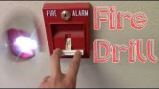 FIRE DRILL ONBOARD