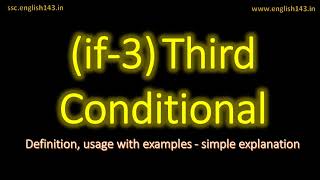 Third Conditional