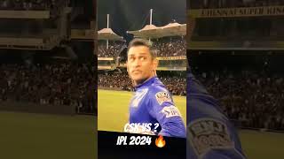 MS DHONI in IPL 2024 #shorts #trending #cricket #dhoni #viral #jailer