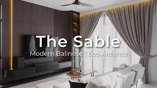 Inside a Balinese-inspired Semi-D @ Eco Ardence | House Tour | IQI Concept