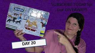 Breyer Advent Calendar Day TWENTY #adventcalendarunboxing #jesusstory #giveaway #horses