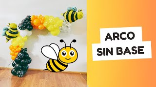 Como hacer un Arco de Globos FACIL e instalarlo en la Pared Arco Orgánico