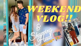 WEEKEND VLOG: Weekend in our life, Shopping at Winners & Toronto Premium Outlets | Shopping haul