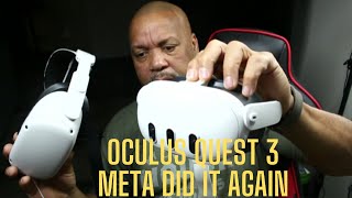 Oculus Quest 3 Unboxing, Setup First Try. Blown away