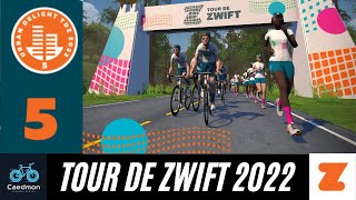 Tour de Zwift - Stage 5 Urban Delight Intro #shorts