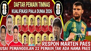 Respon Maarten Paes usai pemanggilan 22 pemain lawan Irak dan Filipina tak ada nama Marten Paes