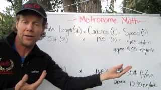 Marathon Training - Using a Metronome by Coach Steve Mackel