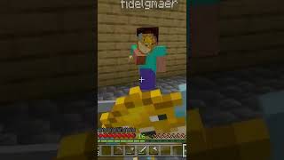 Esto Le Pasa Por COMERSE Un PEZ GLOBO!😂 #minecraft #viral #shorts