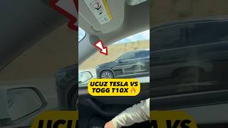 Uygun fiyatlı Tesla vs Togg T10X 🔥