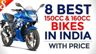 8 Best 150CC Bikes to 160CC Bikes in India with Price & Other Important Information