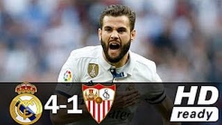 Real Madrid vs Sevilla 4-1 All Goals Full HD Highlights 14/05/2017