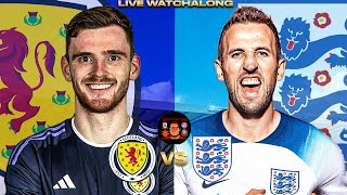 SCOTLAND VS ENGLAND LIVE INTERNATIONAL FRIENDLY WATCHALONG WITH DAZ AND DAD