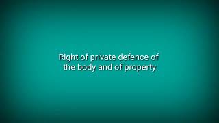 Sec 97 ppc private defence lec 2 , lecture By Advocate obaid