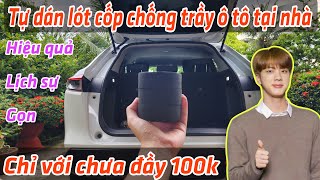 Honda HR-V | Chia sẻ cách tự dán chống trầy xước cho cốp xe ô tô đơb giản tại nhà chỉ với 100k