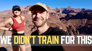 NO Training and Hiking the Grand Canyon | The Grand Canyon National Park