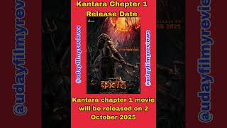 Kantara chapter 1 Release Date Confirm 📅 | Kantara 2 Release Date #shorts #kantara