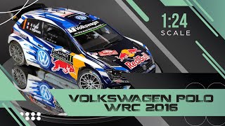 VW Polo R  WRC 2016 - BELKITS - Ralley Car - 1:24 scale.