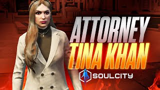 Tina Khan as Public Prosecutor or Private Attorney- Which Path is BEST for SoulCity? #soulcity