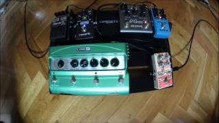 Frippertronics #3 (MXR M300 Epic Reverb, Boss RV-6 Shimmer Reverb, Digitech Reverse Delay...)