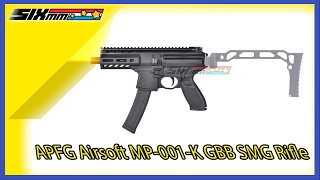 [APFG] Airsoft MP-001-K GBB SMG Rifle[BLK][Latest Version]