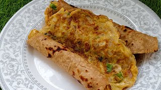 Chapaati Egg Roll👌చిటికలో లంచ్ బాక్స్ లోకి టేస్టీ గ చెయ్యొచ్చు 😋👌