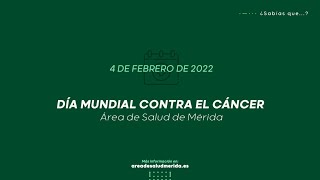 DÍA MUNDIAL CONTRA EL CÁNCER | ASM