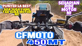 #959 SEHARIAN RIDE CFMOTO 450MT! RINGAN,LICAH,PADU!!