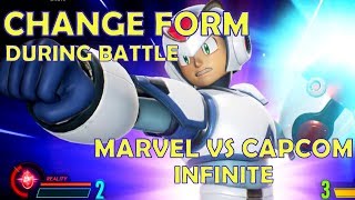 Changing Form During Battle. Marvel Vs Capcom Infinite PS4 Gameplay