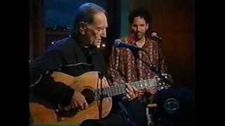 Willie Nelson 'Milk Cow Blues' live on Late Show with Craig Kilborn 2001 studio performance event