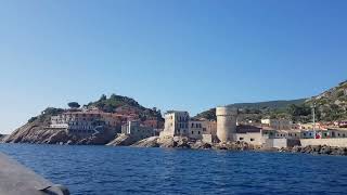 Dinghy boat on Giglio Island