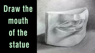 Unveiling Art: Drawing the Statue's Mouth