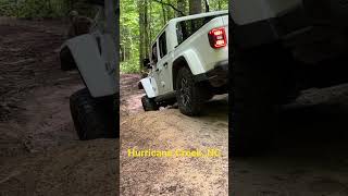 Jeep Gladiator @ Hurricane Creek, NC. Trail video coming soon. #jeep #jeeplife #jeepjt #4x4